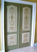 Элитные двери, стилизованные под старину