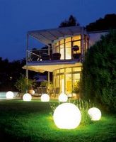 Ландшафтное освещение. дизайн освещения загородного дома и участка