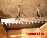 Монтаж алюминиевого реечного потолка